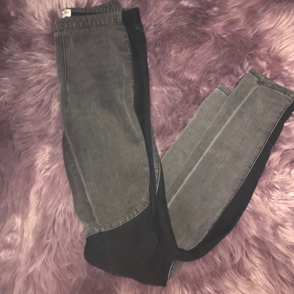 Grey/Blue X Black Patchwork Jean Bundle - image 2